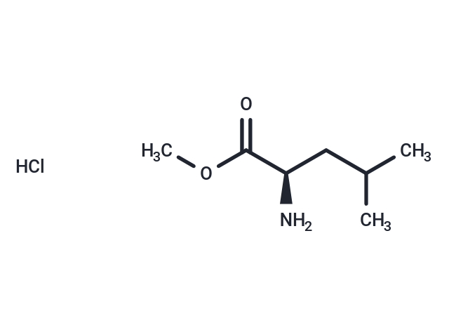 D-Leucine methyl ester hydrochloride Chemical Structure