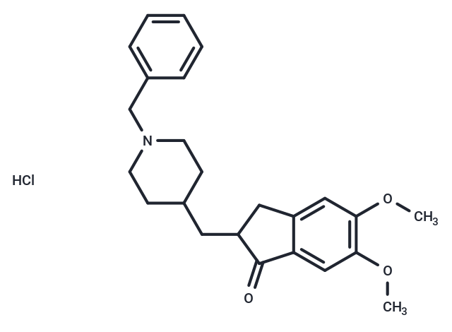 TargetMol Chemical Structure Donepezil Hydrochloride