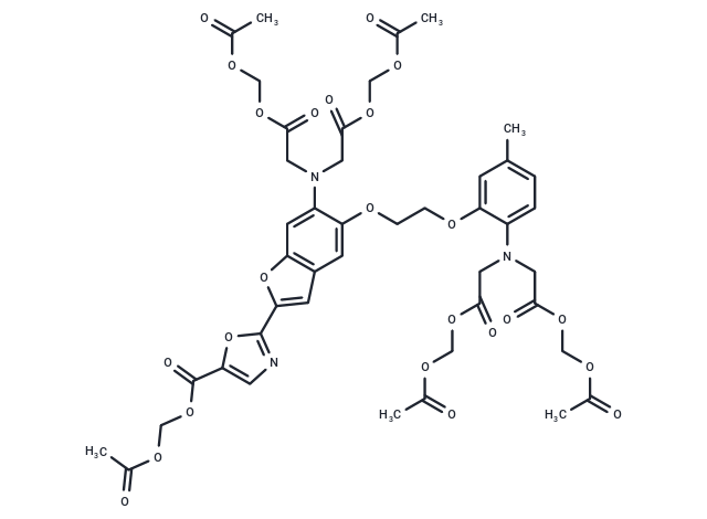 Fura-2 AM Chemical Structure
