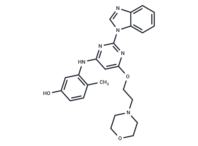 Lck inhibitor II Chemical Structure