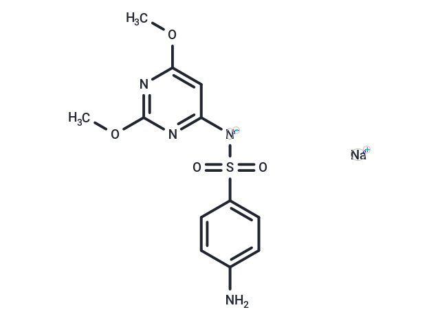 TargetMol Chemical Structure SulfadiMethoxine sodium