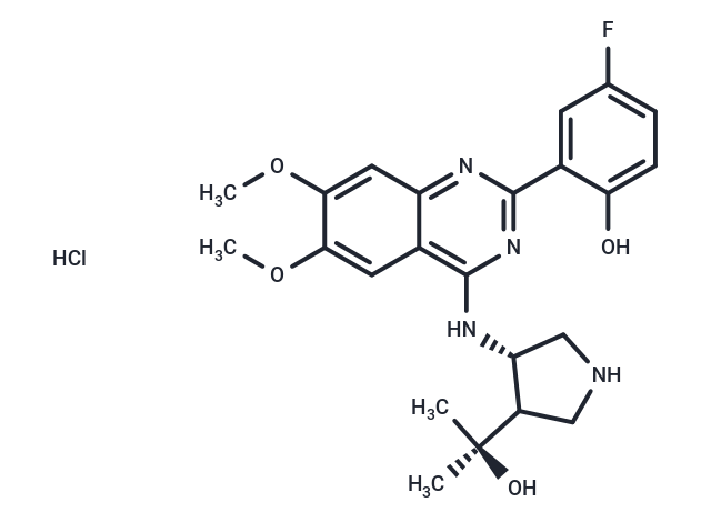 CCT241533 hydrochloride Chemical Structure