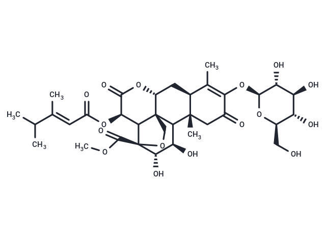 Yadanzioside P Chemical Structure