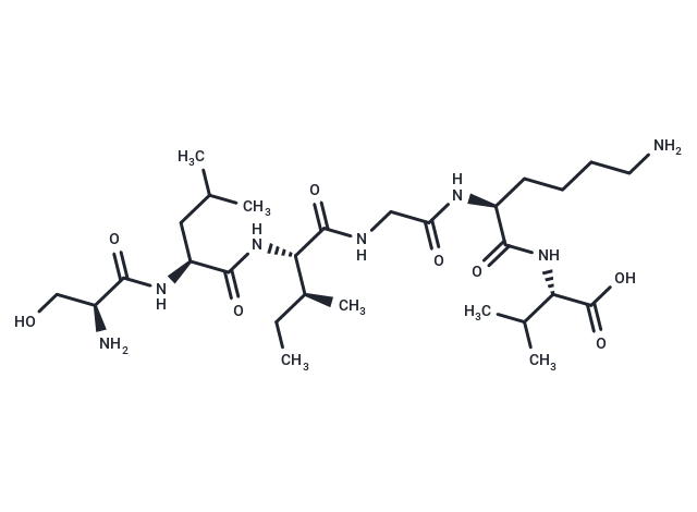 PAR-2 (1-6) (human) Chemical Structure