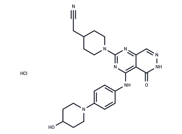 Gusacitinib HCl Chemical Structure