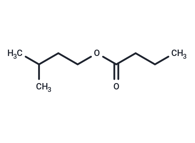 Isoamyl butyrate Chemical Structure