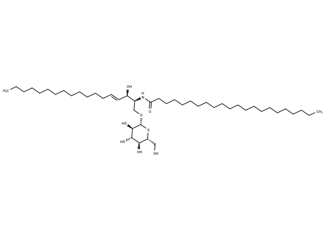 C22 Glucosylceramide (d18:1/22:0) Chemical Structure
