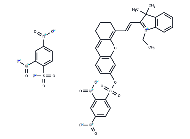 NIR-Thiol dinitrobenzenesulfonate Chemical Structure