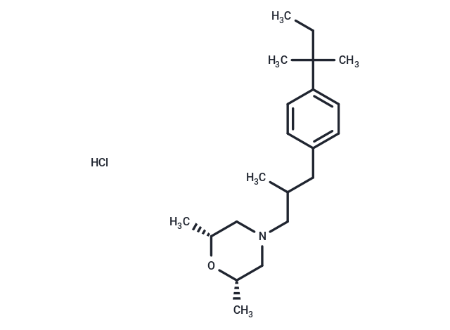 Amorolfine hydrochloride Chemical Structure