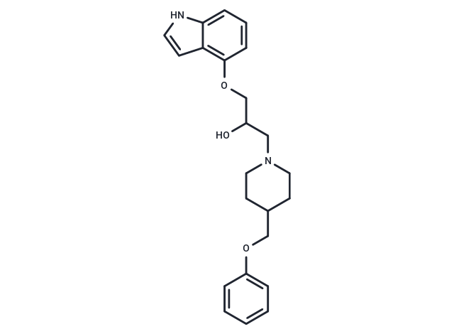 Mindodilol Chemical Structure