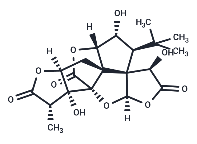 Ginkgolide J Chemical Structure
