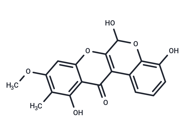 9-O-Methyl-4-hydroxyboeravinone B Chemical Structure