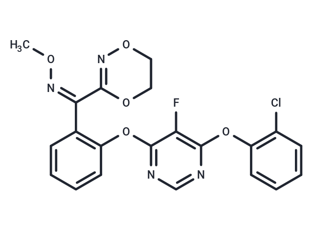 (Z)-Fluoxastrobin Chemical Structure