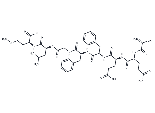 [DAla4] Substance P (4-11) Chemical Structure