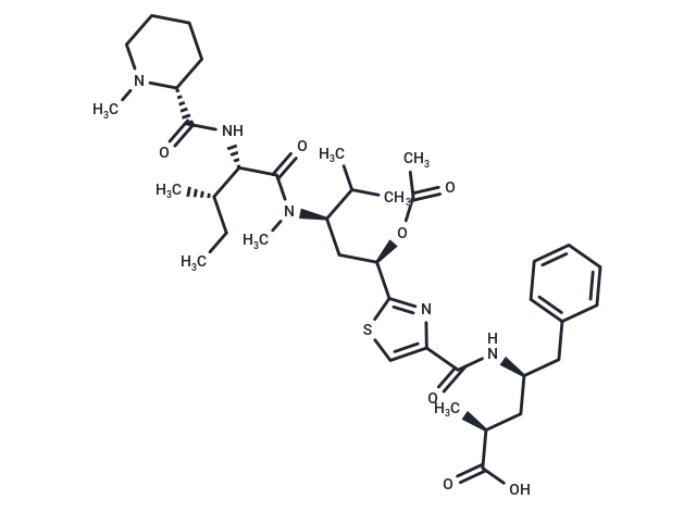 Tubulysin M Chemical Structure