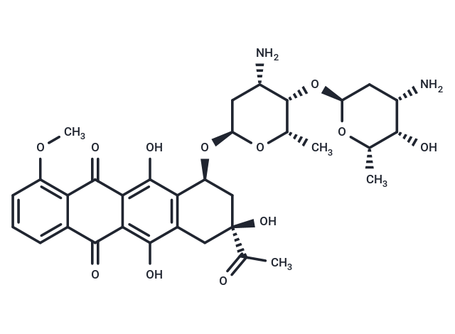 Daunosamnyl-daunorubicin Chemical Structure