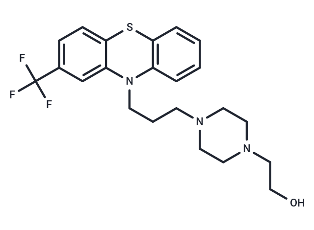 Fluphenazine free base Chemical Structure