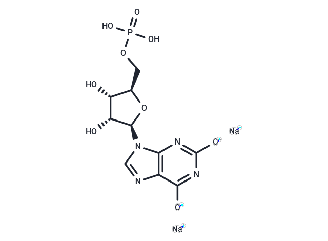 TargetMol Chemical Structure Xanthosine 5'-monophosphate sodium salt