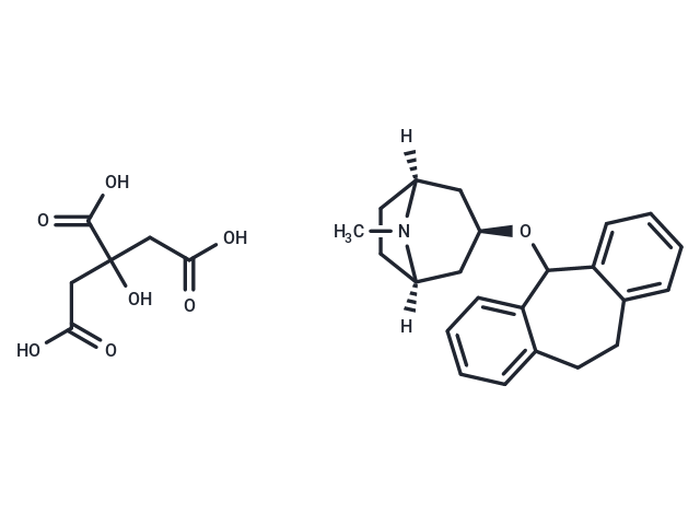 Deptropine citrate Chemical Structure