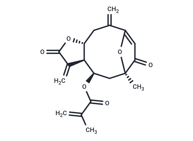 4,15-Isoatriplicolide methylacrylate Chemical Structure
