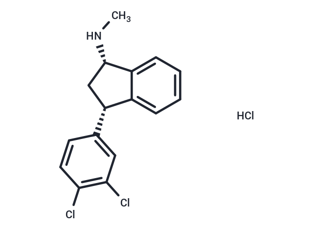 cis-Indatraline hydrochloride Chemical Structure