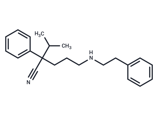 Noremopamil Chemical Structure