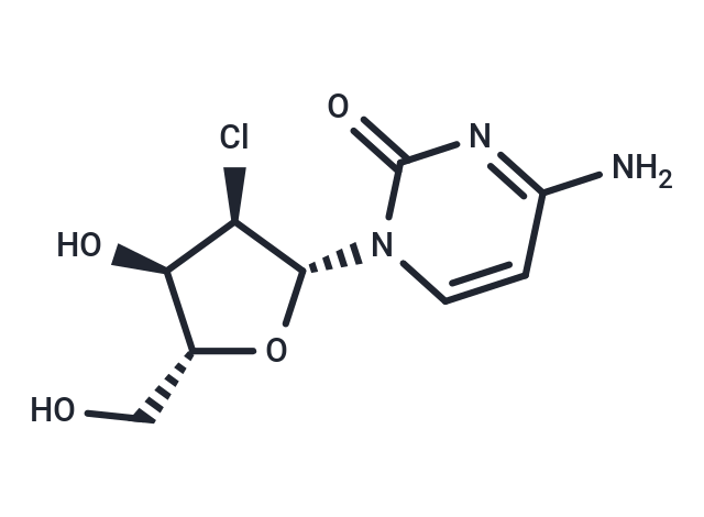 2’-Chloro-2’-deoxycytidine Chemical Structure