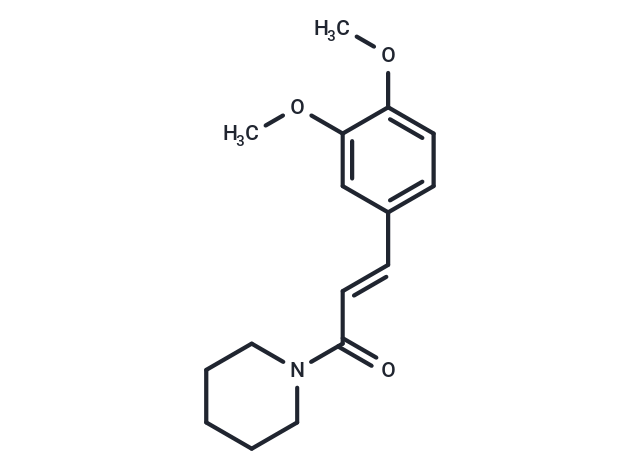 1-(3,4-Dimethoxycinnamoyl)piperidine Chemical Structure