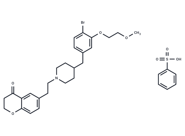 DSP-1053 benzenesulfonate Chemical Structure