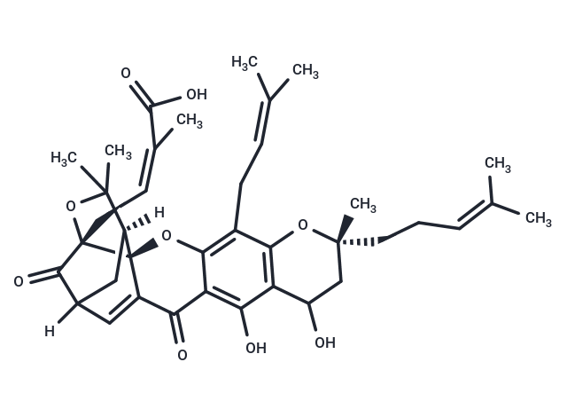 Neogambogic acid Chemical Structure