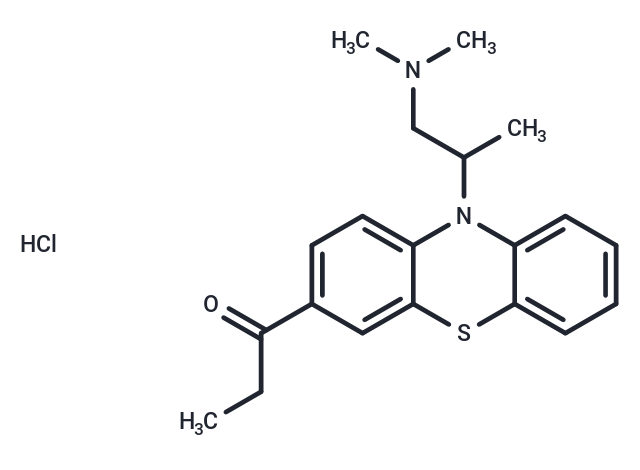 Propiomazine Hydrochloride Chemical Structure