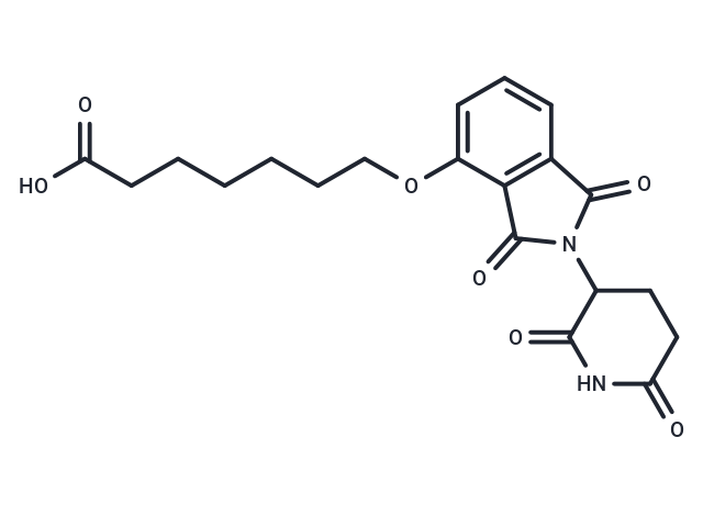 Thalidomide-O-C6-COOH Chemical Structure