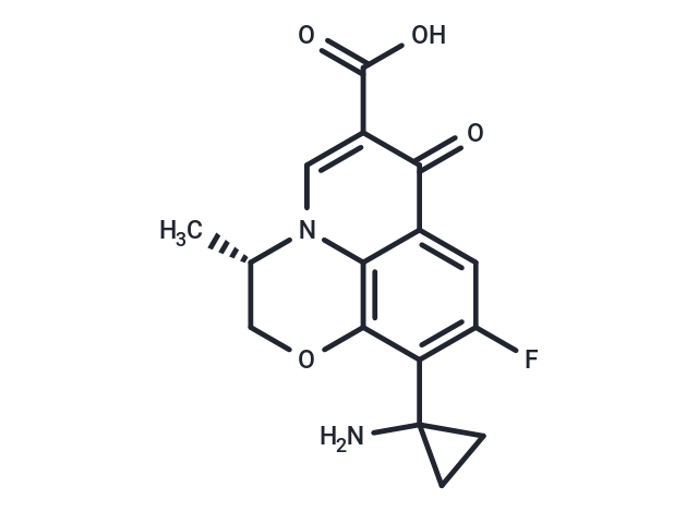 Pazufloxacin Chemical Structure