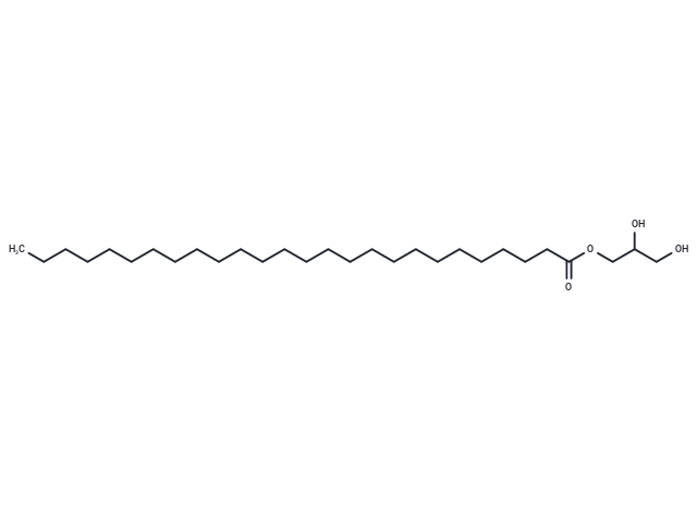 Glyceryl hexacosanoate Chemical Structure
