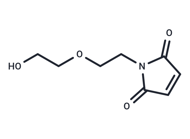 Mal-PEG2-alcohol Chemical Structure