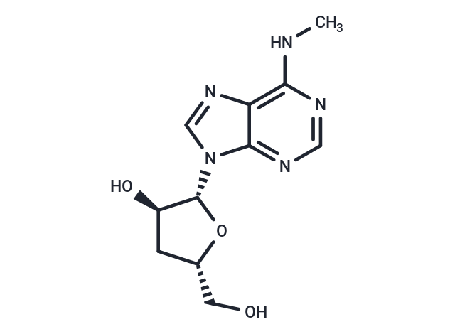 3’-Deoxy-N6-methyladenosine Chemical Structure