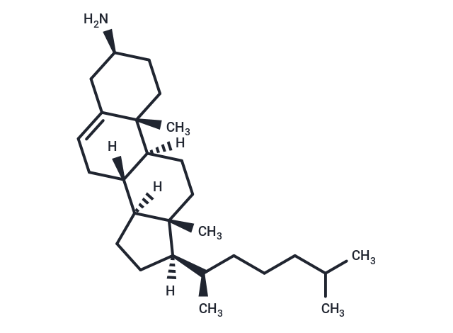 Cholesterylamine Chemical Structure