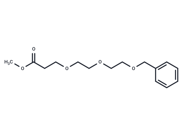 Benzyl-PEG3-methyl ester Chemical Structure