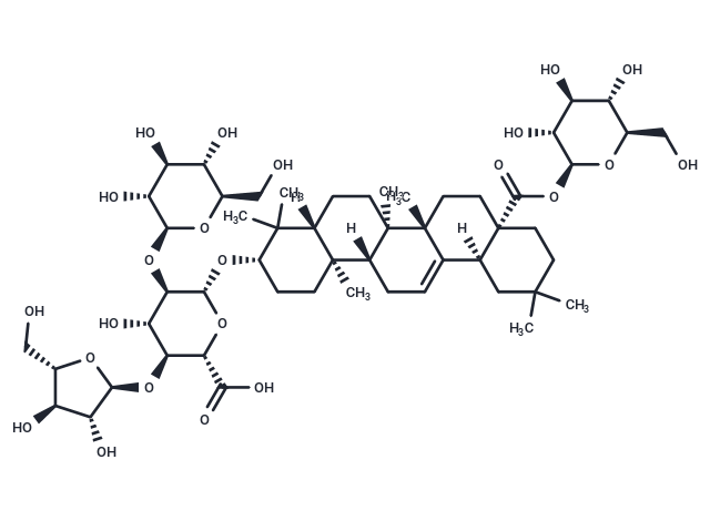 Tarasaponin IV Chemical Structure