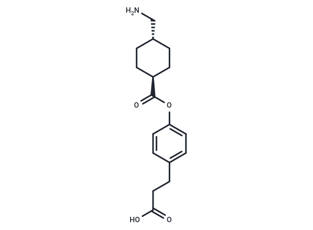 Cetraxate (free base) Chemical Structure