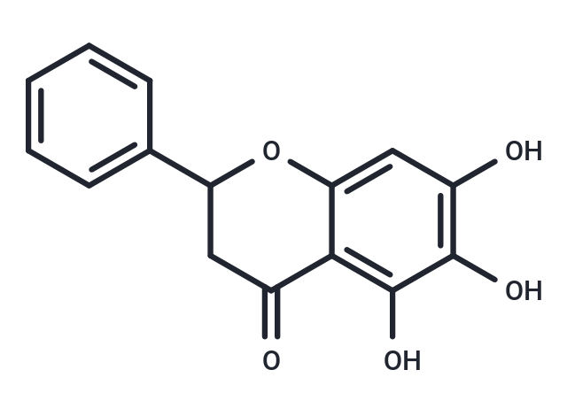 Dihydrobaicalein Chemical Structure