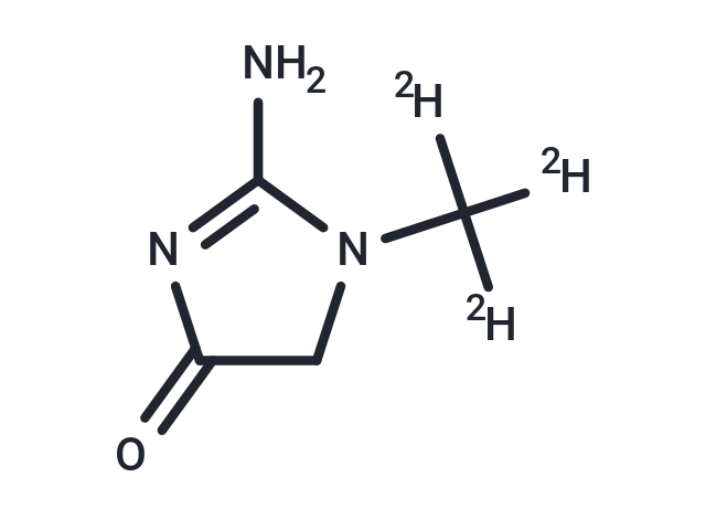 Creatinine-D3 Chemical Structure