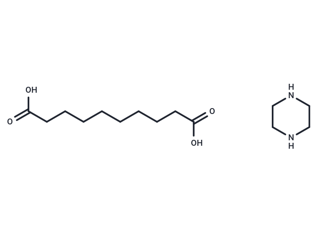 Piperazine sebacate Chemical Structure