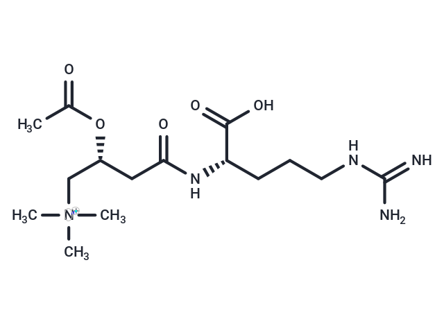 Acetylcarnitine arginyl amide Chemical Structure