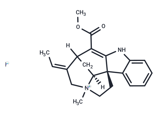 Akuammicine methiodide Chemical Structure