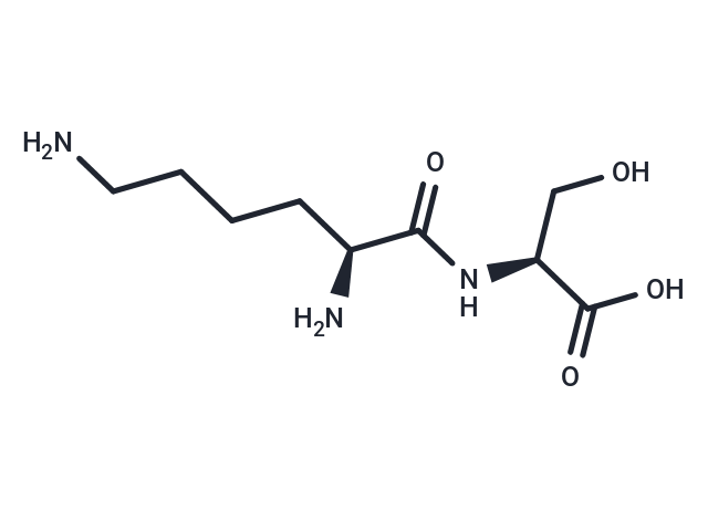 Lysyl-serine Chemical Structure