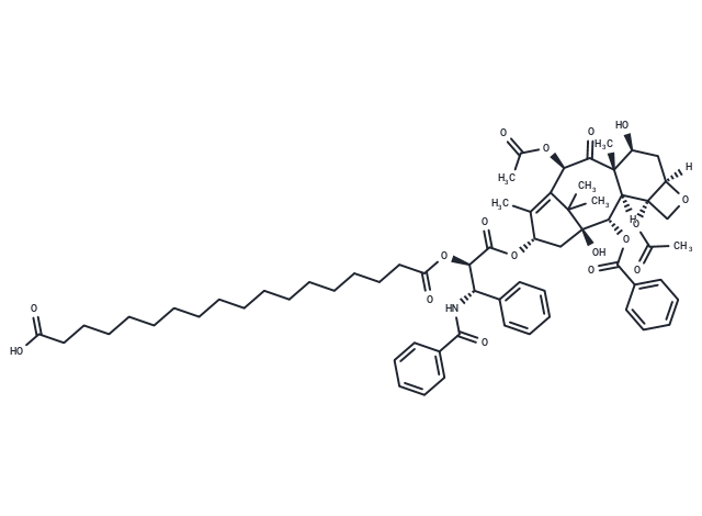 Paclitaxel octadecanedioate Chemical Structure