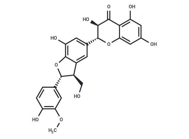 Silychristin Chemical Structure