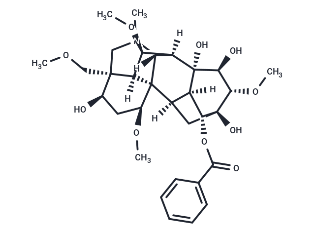 TargetMol Chemical Structure Benzoylmesaconine