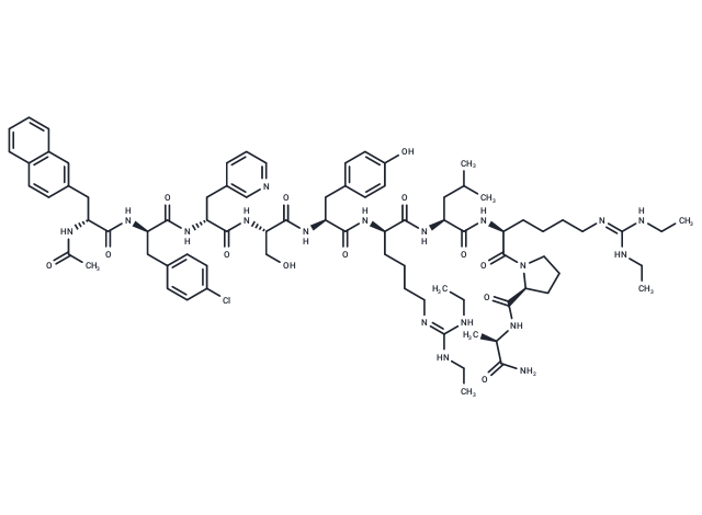 Ganirelix Chemical Structure